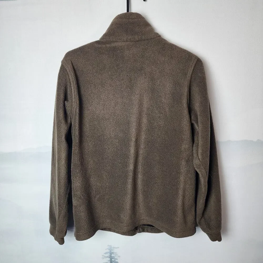 Columbia Youth Brown Full Zip Fleece Jacket | Youth 14/16